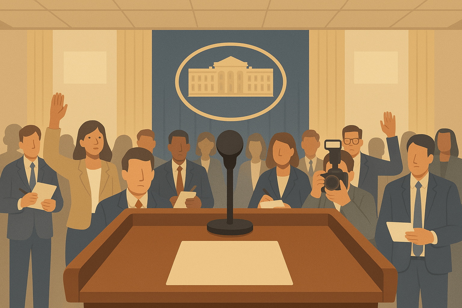 Press Office Podium Image